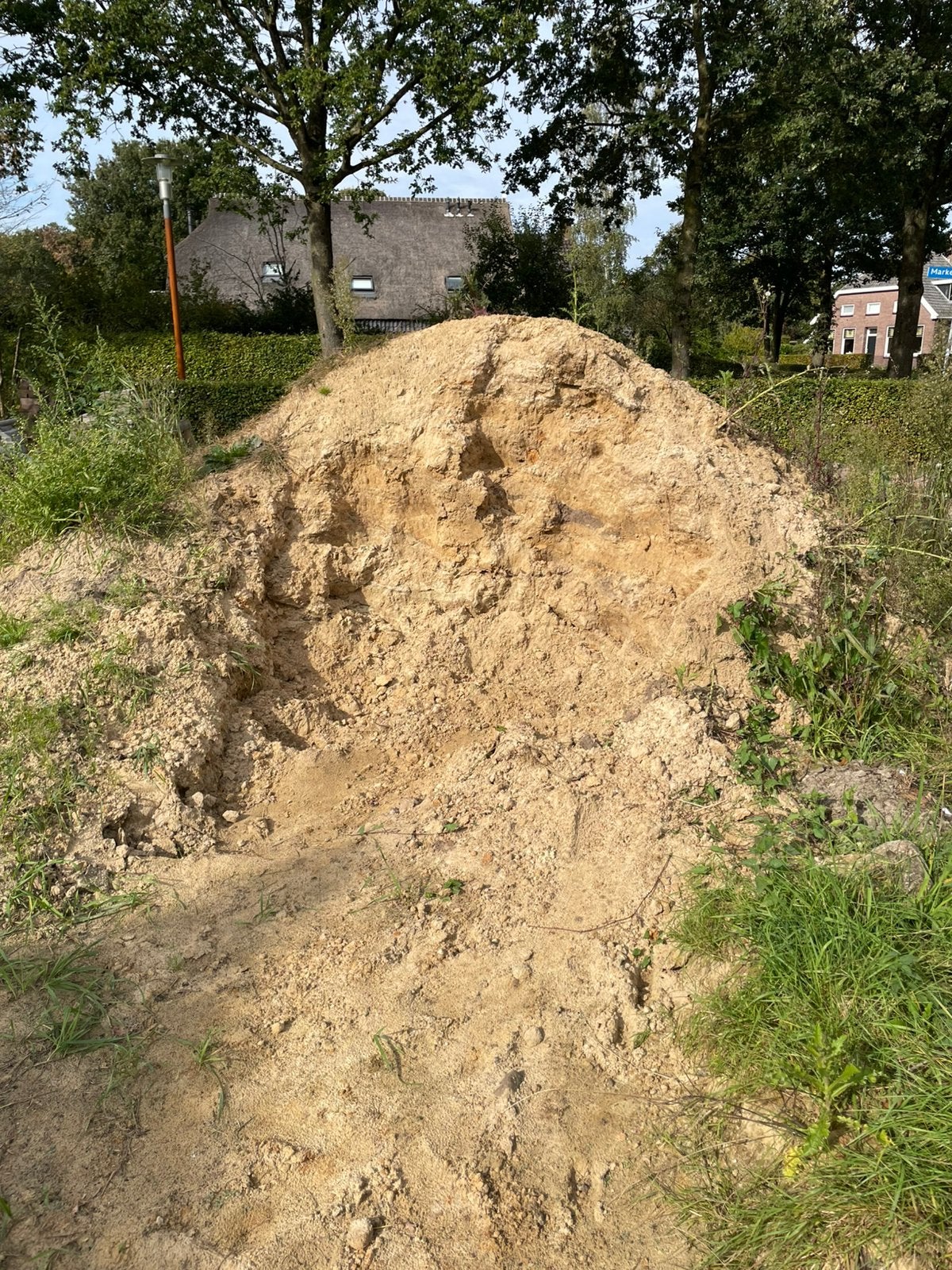 Opvul zand, Tuin en Terras, Ophalen, Gebruikt, Ophoogzand