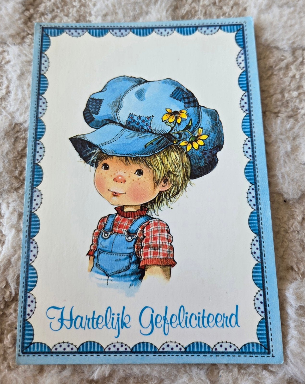 Jongen met Pet, Verzenden, 1960 tot 1980, Gelopen, Kinderen