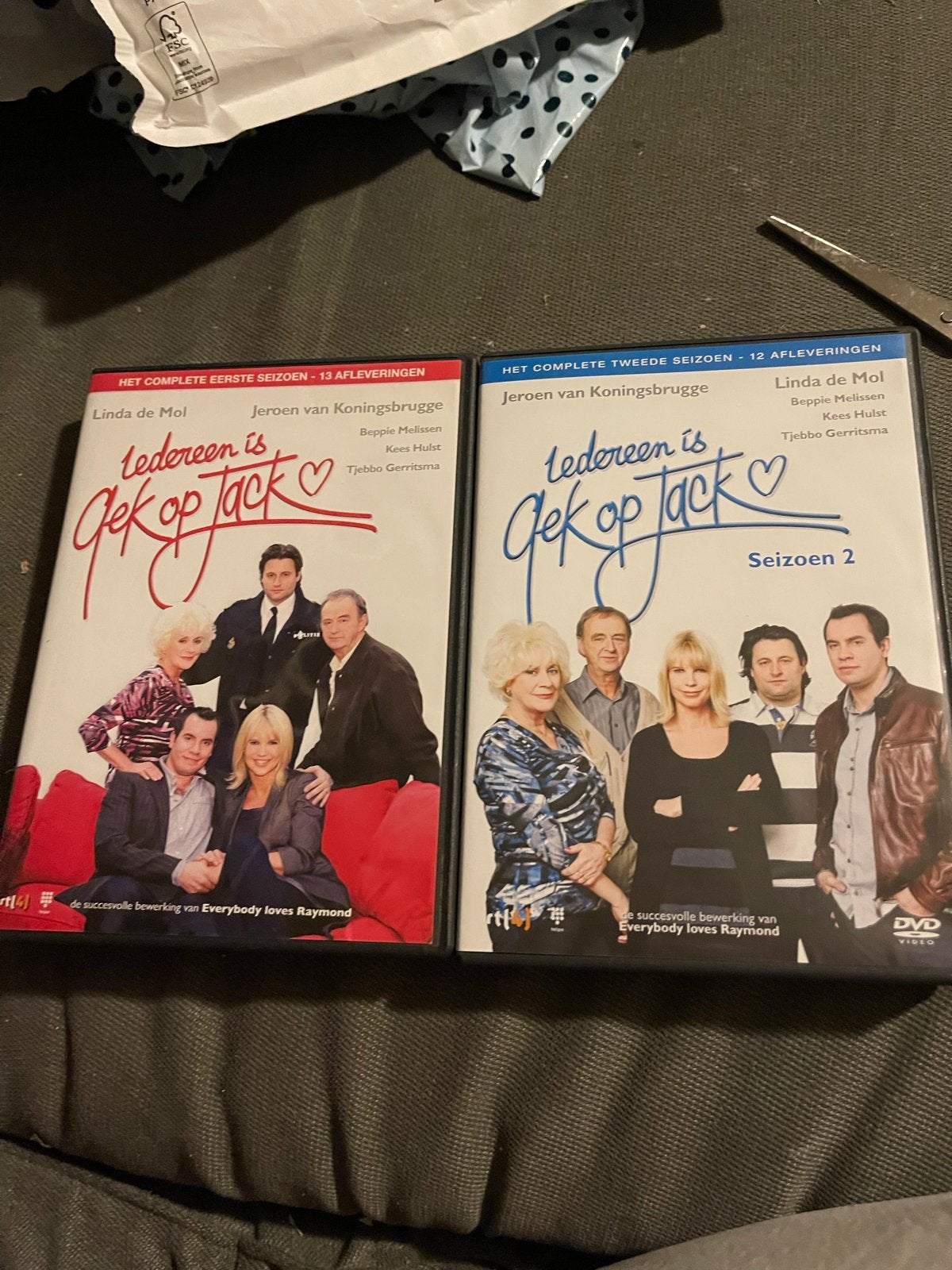 Iedereen is gek op Jack - Seizoen 1 & 2 (DVD), Gebruikt, Seizoen 1, Alle leeftijden, Komedie
