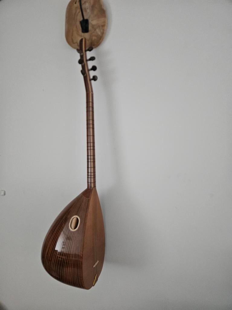 Saz baglama (ardıç agıcı) kısa sap korthals, Ophalen of Verzenden, Nieuw, Luit, Saz of Bouzouki