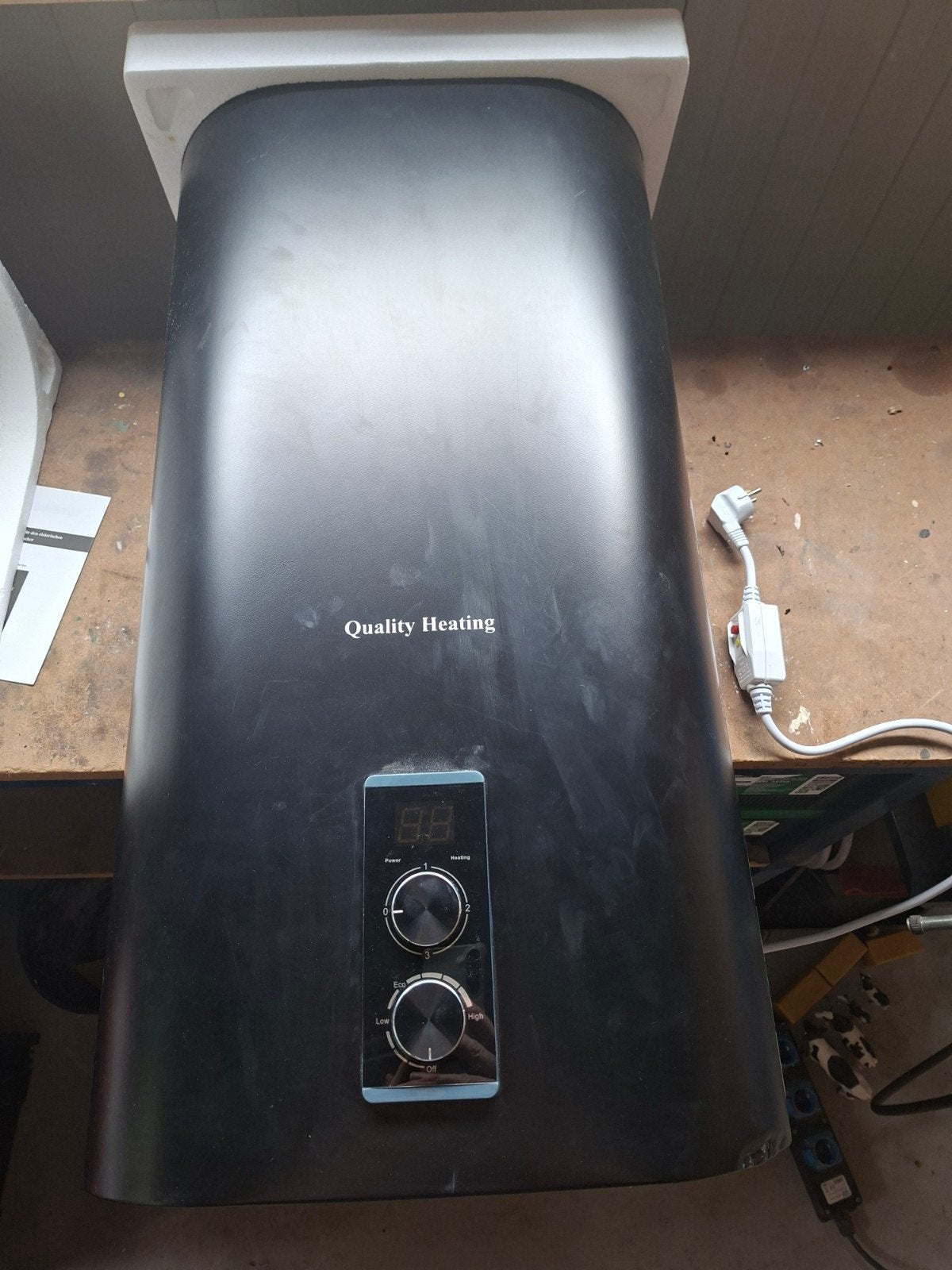 Elektrische Warmwater Boiler 50 Liter - Quality Heating, 20 tot 100 liter, Boiler, Ophalen of Verzenden, Minder dan 3 jaar oud
