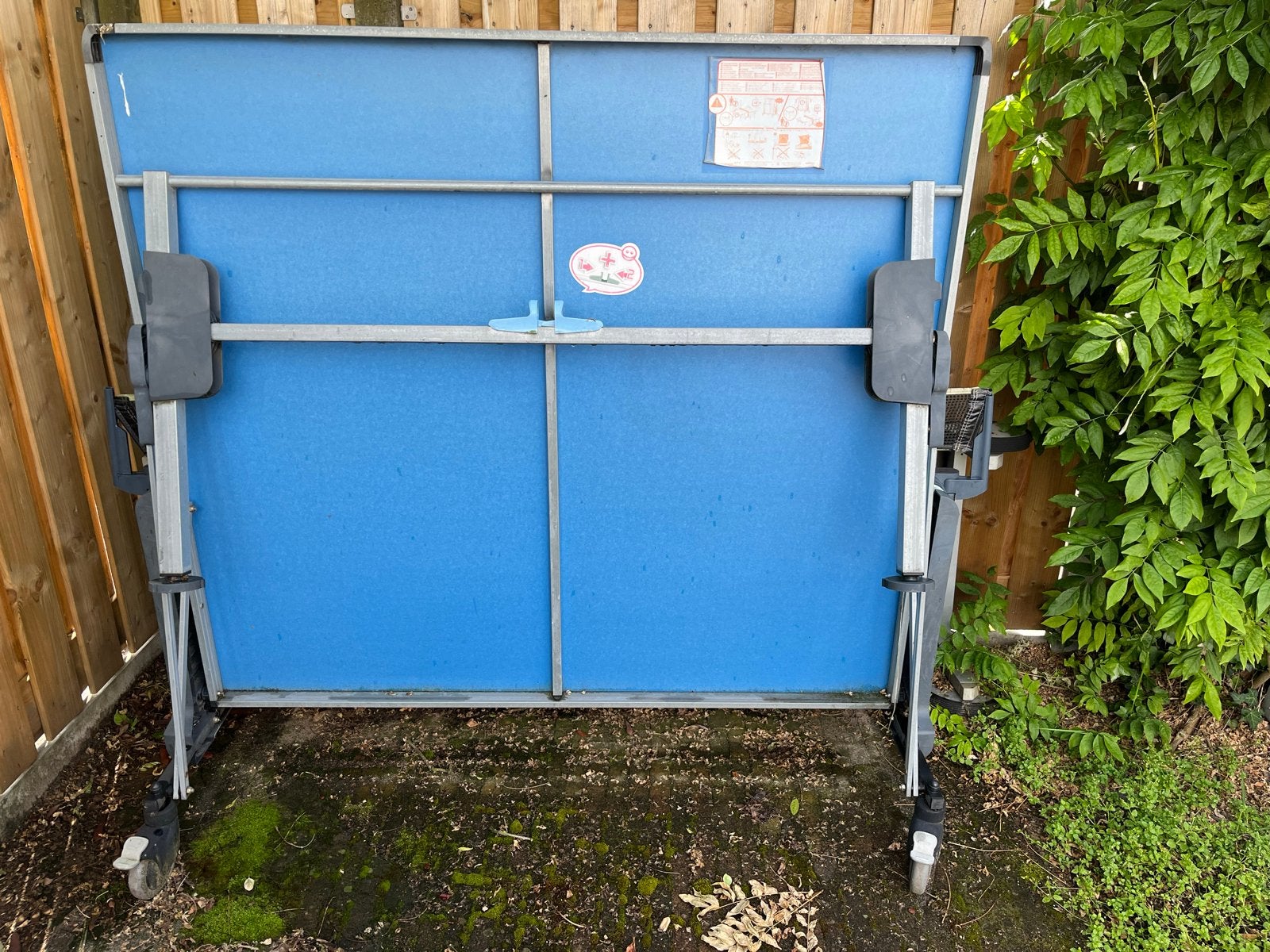 Artengo Outdoor Tafeltennistafel - Inklapbaar & Verrijdbaar, Ophalen, Gebruikt, Tafel Outdoor, Inklapbaar