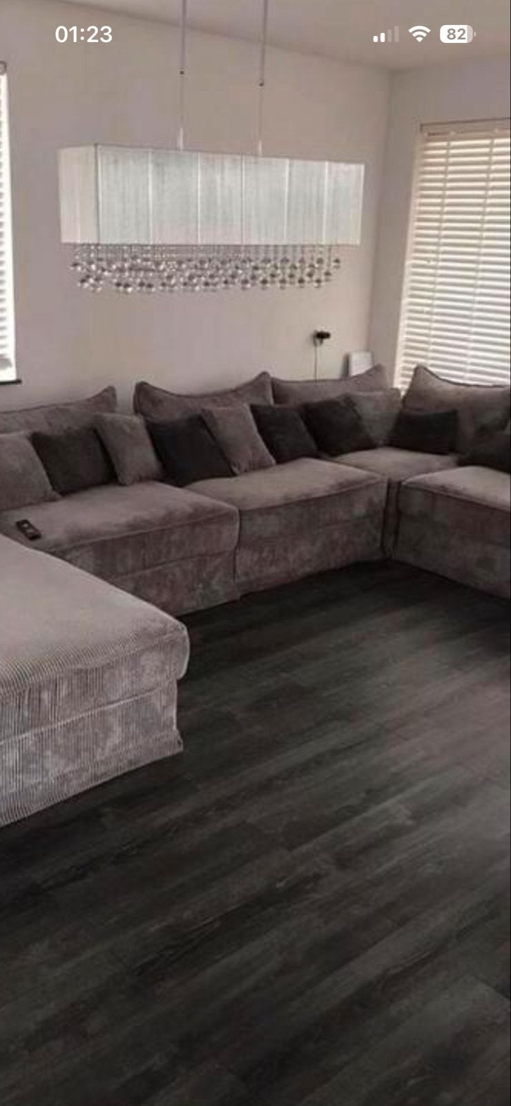 Zitmaxx Franchesca U-bank (4.25m) met 15 kussens, Ophalen, Zo goed als nieuw, Stof
