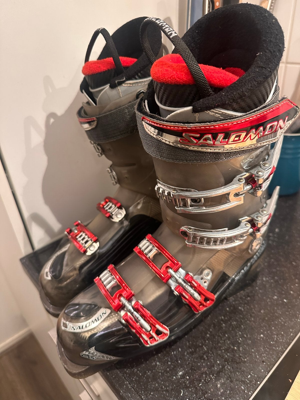 Salomon custom shell energizer 90 skischoenen - maat 42, Ophalen of Verzenden