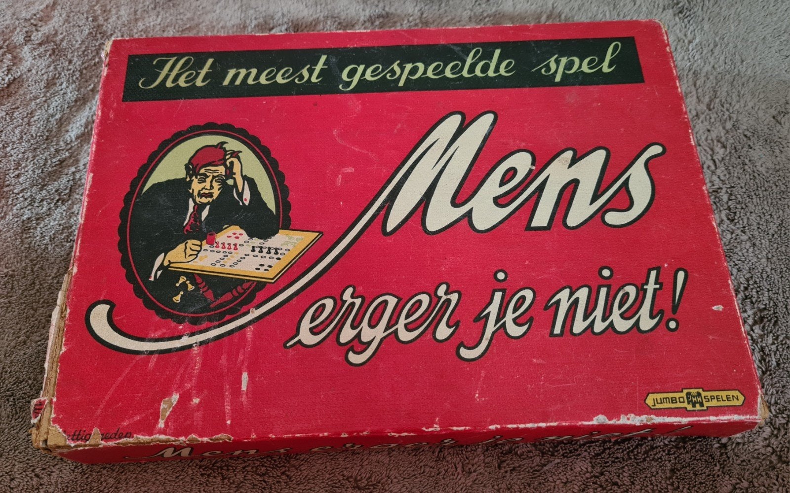 Mens erger je niet...oud spelletje, Ophalen of Verzenden
