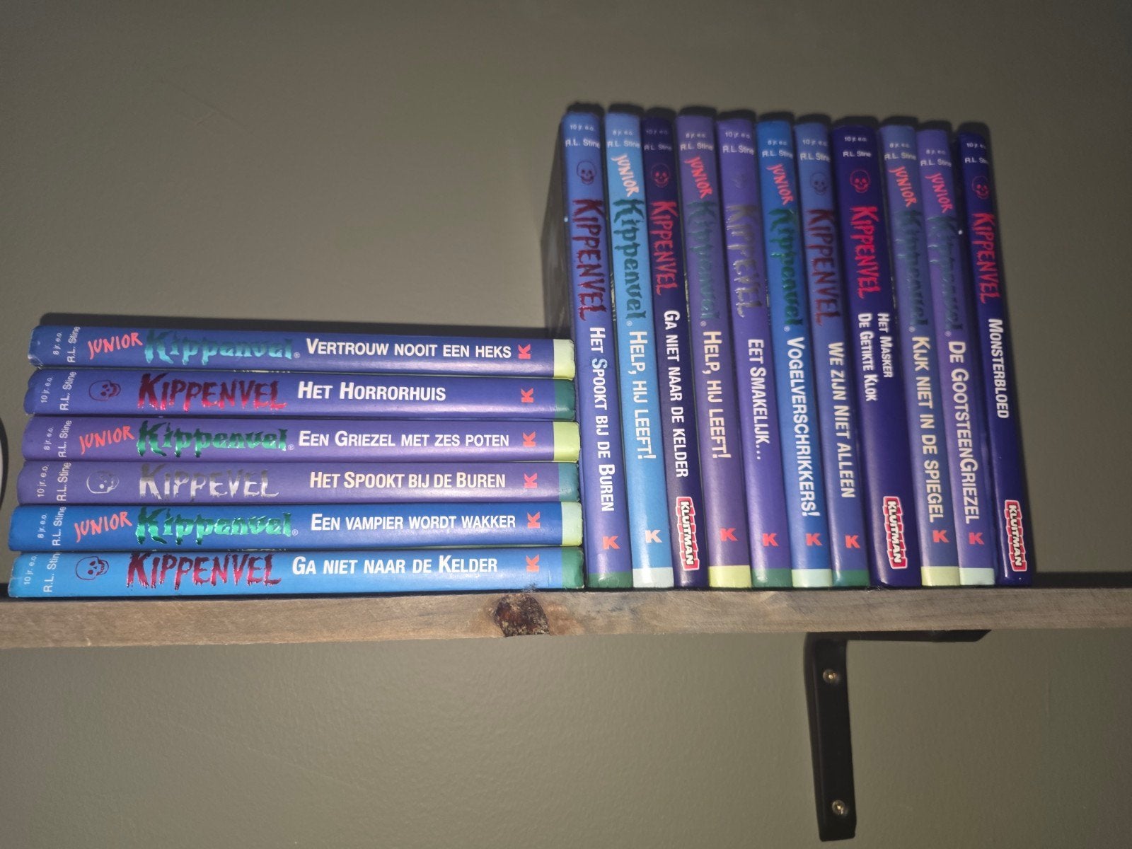 Stapel van 17 Kippenvel boeken - R.L. Stine, Boeken, Ophalen, R.L. Stine