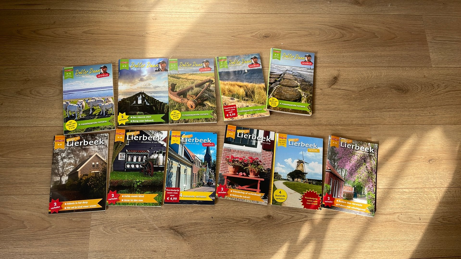20 leesboeken, o.a. dokter Daan, Streekroman, Ophalen of Verzenden, Gelezen, Noord-Holland