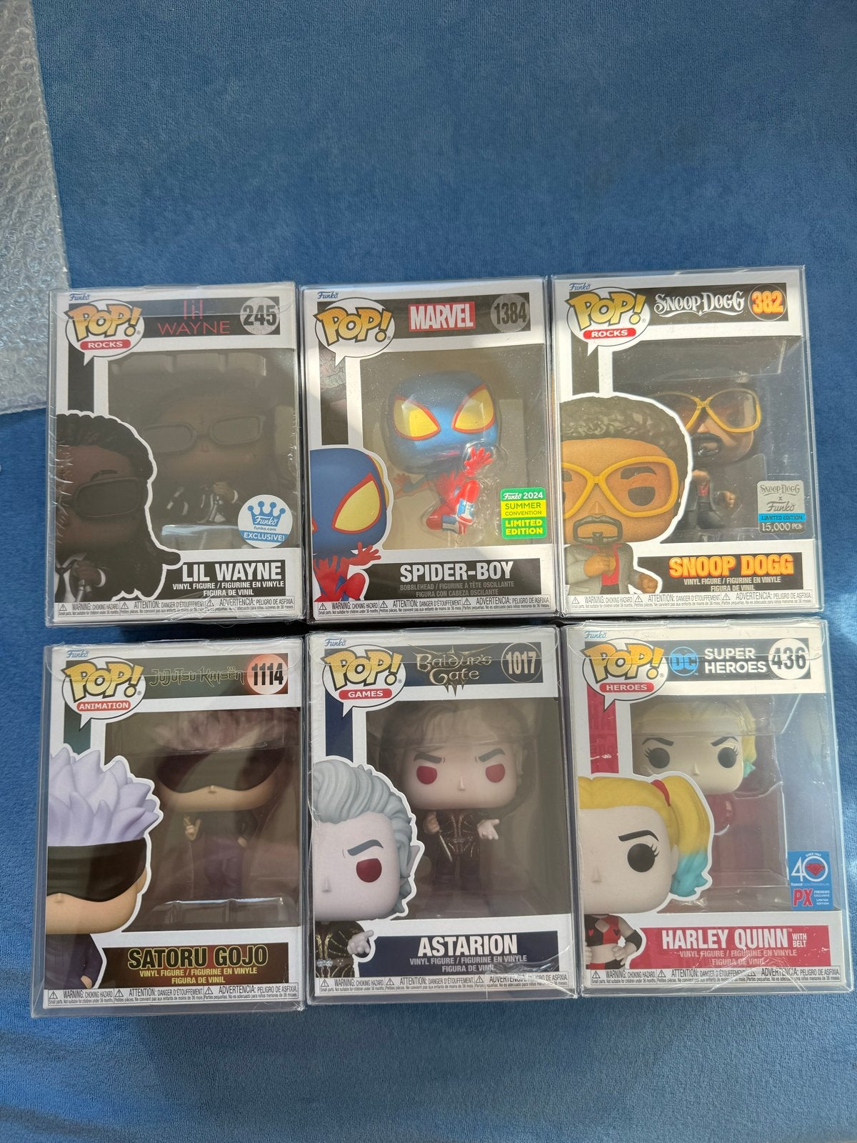 Funko Pop! Collectie: Lil Wayne, Spider-Boy, Snoop Dogg, Goj, Verzamelen, Poppetjes en Figuurtjes, Ophalen of Verzenden, Nieuw