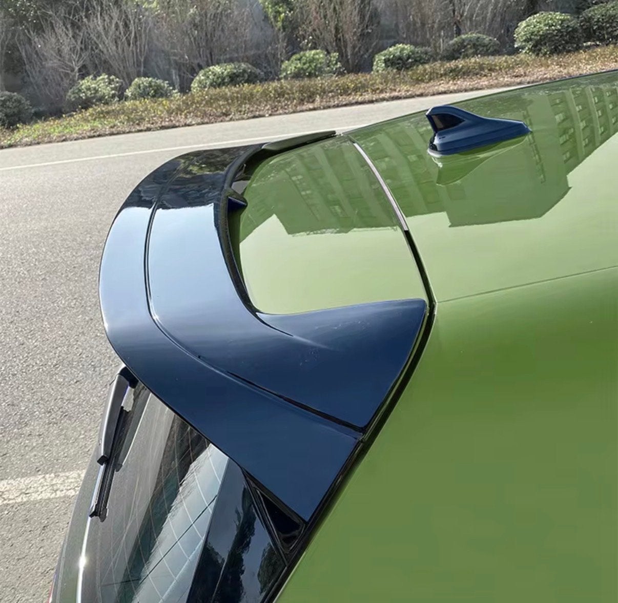 VW Golf 8 Spoiler Glans Zwart - CS Style Clubsport, Achterklep, Volkswagen, Nieuw, Ophalen of Verzenden