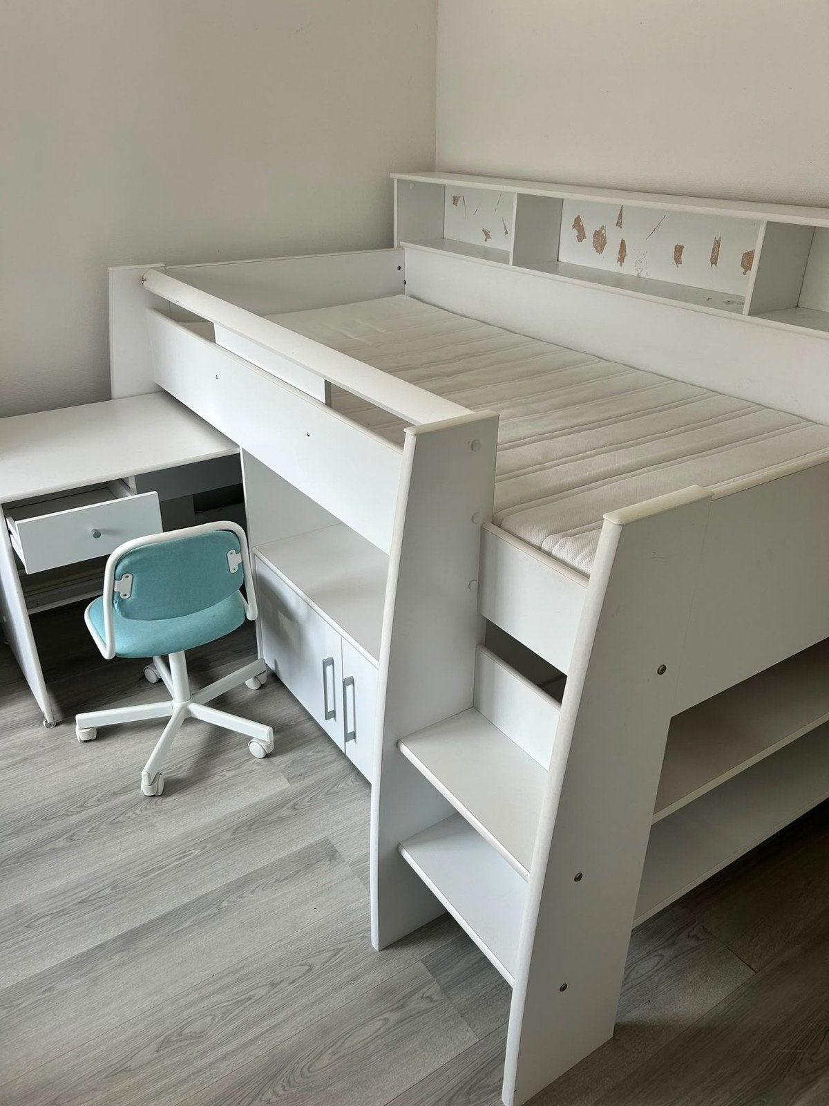 Kinder Bedje met matras, Ophalen, Gebruikt, Hoogslaper