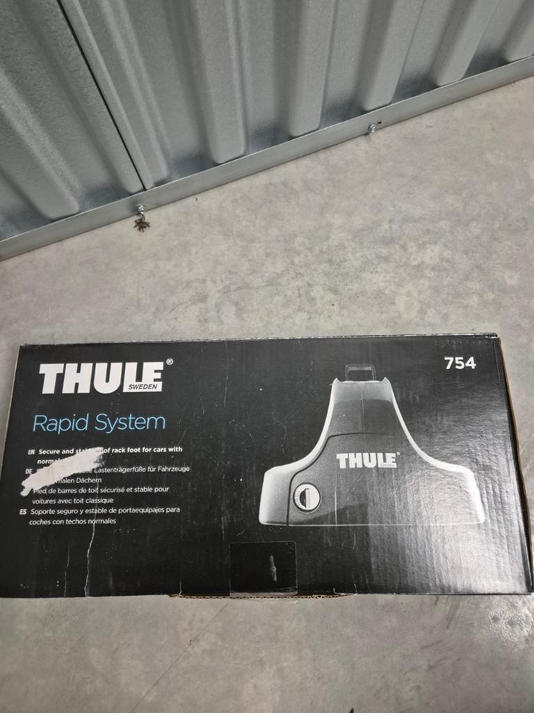 Thule Rapid System 754 dakdrager voetenset, Auto diversen, Dakdragers, Ophalen of Verzenden, Nieuw