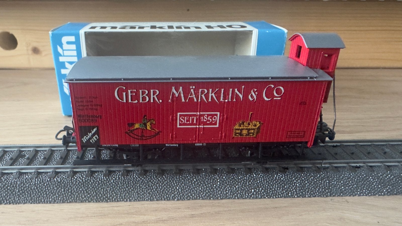 Marklin Museumswagen 1989 nieuw, Wisselstroom, Ophalen of Verzenden, Märklin, Nieuw
