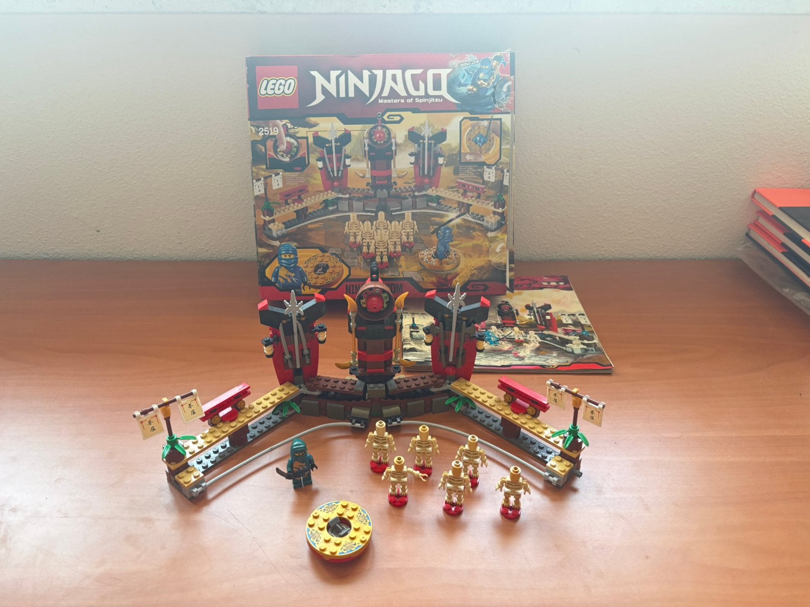 Lego ninjago set 2519 uit 2011, Verzenden, Zo goed als nieuw