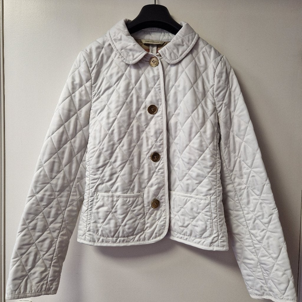 Burberry jas maat S, Verzenden, Wit, Zo goed als nieuw, Burberry