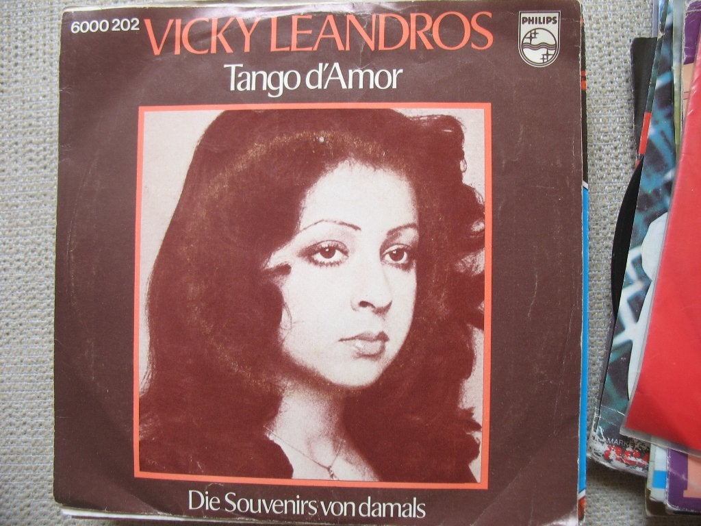 Single Sale; Vicky Leandros - Tango d' Amor, Ophalen of Verzenden, Gebruikt, 7 inch, Overige genres