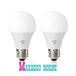 SmartLife Full color LED-lamp, RGB, Koel en Warm wit, 2-Pack, Huis en Inrichting, Minder dan 30 watt, Nieuw, Info@marbeco.nl, Multicolor en Wit