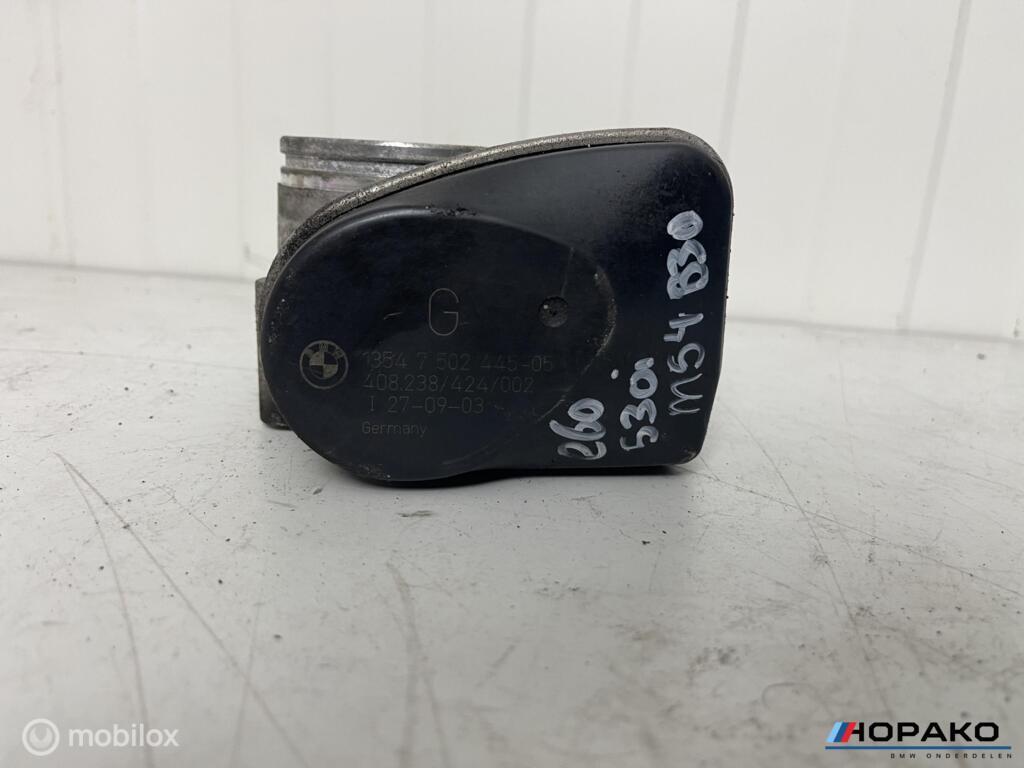 Gasklephuis BMW E60 530i M54B30 | 13547502445, Gebruikt, Einsteinlaan 5 rijswijk, Bmw, Ophalen of Verzenden