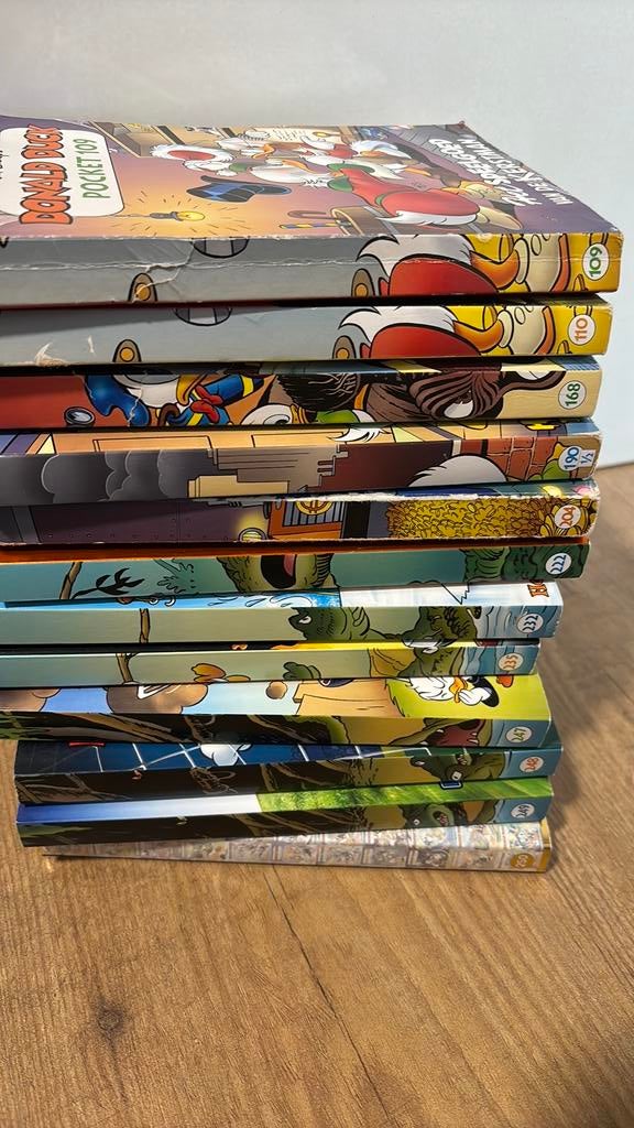 Donald Duck Pockets - 12 stuks, Meerdere stripboeken, Ophalen of Verzenden, Gelezen