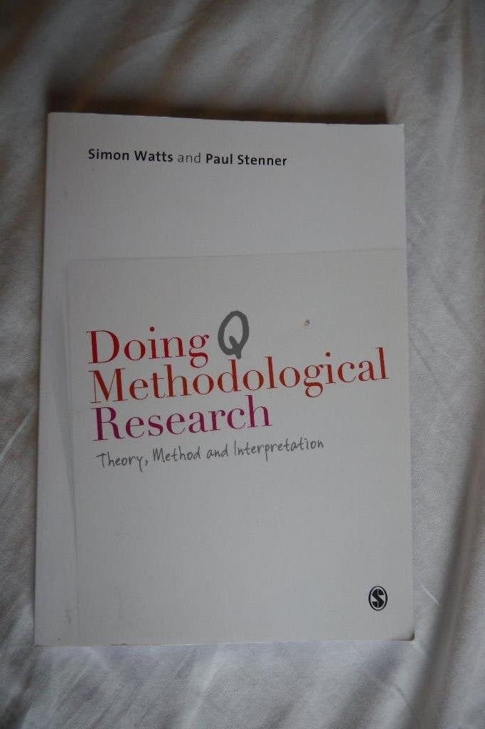Doing Q Methodology Research - Watts & Stenner, Gelezen, Watts & Stenner, Ophalen of Verzenden, WO