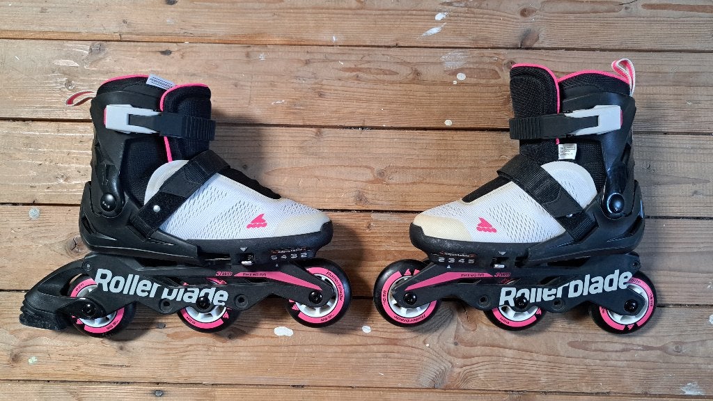 Rollerblade meisjesskates maat 33–36,5 – weinig gebruikt, Ophalen of Verzenden, Verstelbaar, Zo goed als nieuw, Kinderen