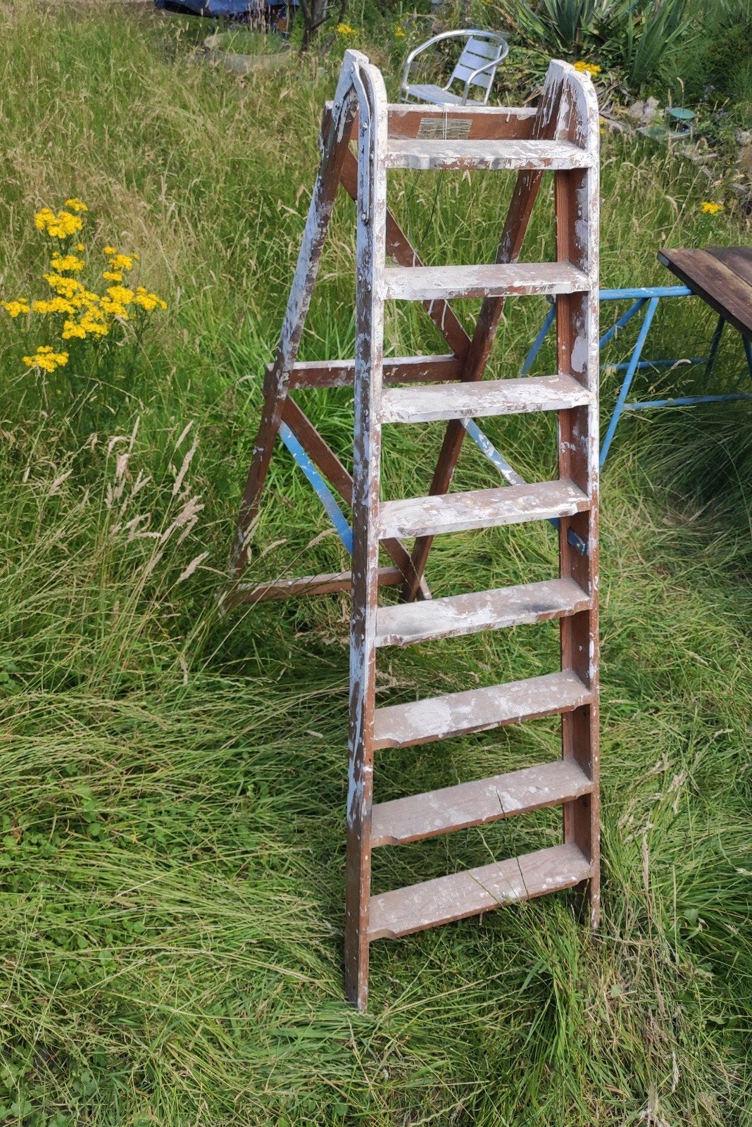 Houten Schilders Trap - Stevige Gebruikte Trap, Ophalen, Gebruikt, Trap, Minder dan 2 meter