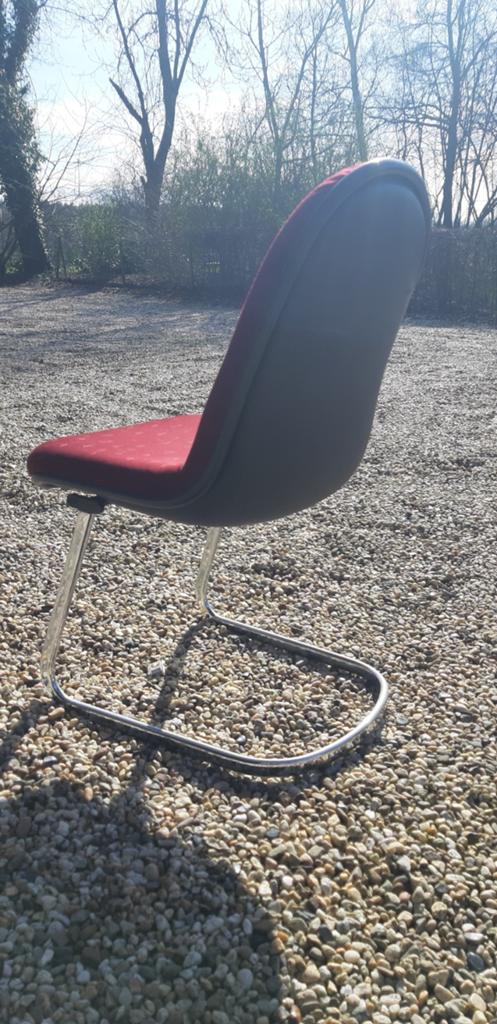 Giroflex sledestoel fauteuil jaren 80, Ophalen, Eén