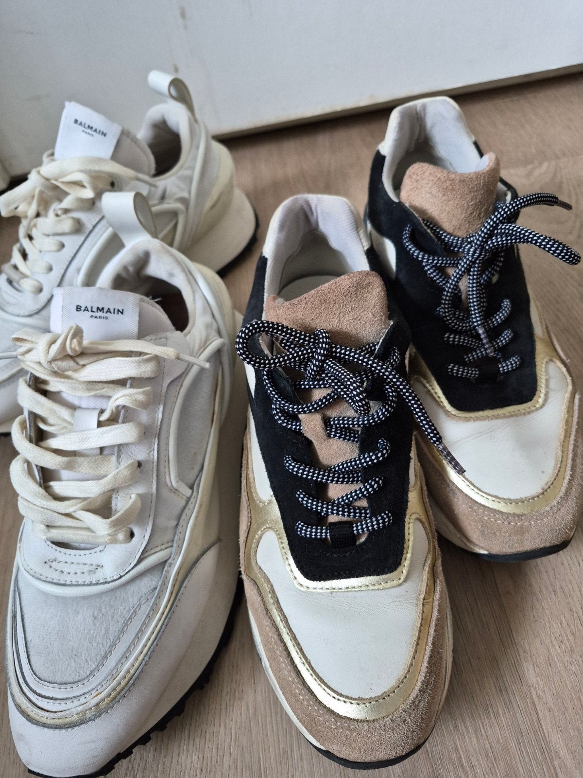 sneakers mt 40 Ann Rocks en witte racers  per paar te koop, Kleding | Dames, Schoenen, Wit, Ann rocks, Ophalen of Verzenden, Sneakers of Gympen