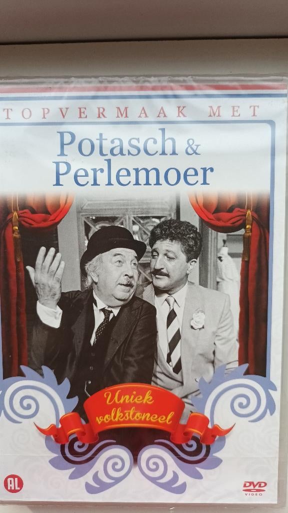 DVD - Potasch & Perlemoer - Humor - Komedie - Volkstoneel, Alle leeftijden, Ophalen of Verzenden, Nieuw in verpakking, Romantische komedie