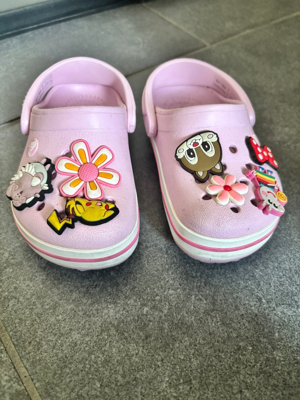 Crocs - roze maat 23-24, Ophalen, Gebruikt, Meisje, Overige typen