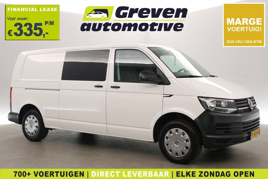 Volkswagen Transporter 2.0 TSI L2H1 150PK | Marge | Benzine, Auto's, Bestelauto's, Voorwielaandrijving, Stof, Gebruikt, Euro 6