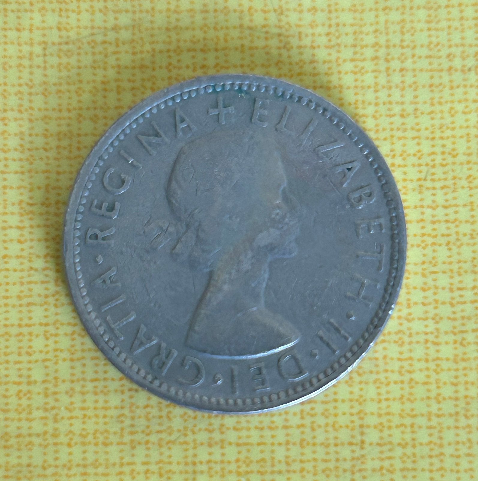 Engelse 2 Shilling munt uit 1954, Ophalen of Verzenden