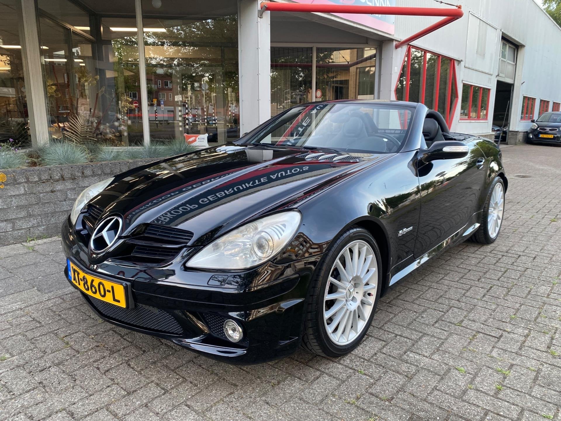 Mercedes-Benz SLK-klasse AMG 55 - V8 - Topstaat - Inr Mog !, Auto's, Automaat, Achterwielaandrijving, Cabriolet, Automatische klimaatregeling