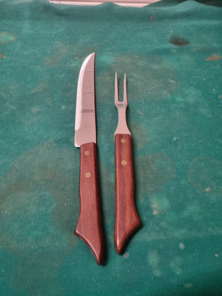 vleesbestek sheffield friar vork en mes, Ophalen of Verzenden, 'T Olde Gre-j, Info@toldegrej.nl, Endepoelstraat 20f Didam