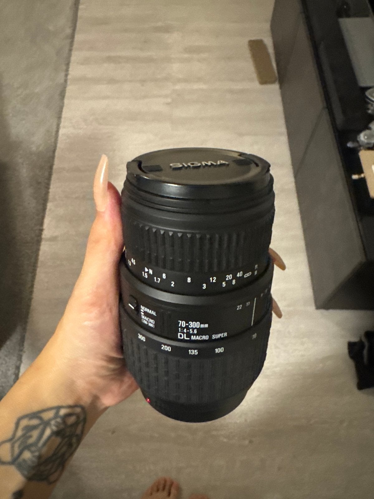 Sigma 70-300mm f/4-5.6 DL Macro Super Lens, Ophalen, Sigma, Autofocus, Telelens