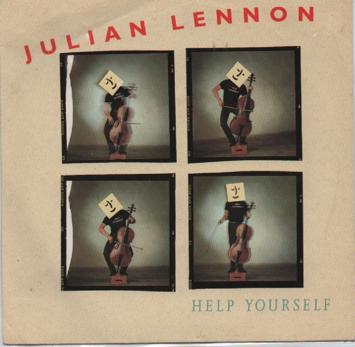 Julian Lennon- Help Yourself Beatles, Gebruikt, Verzenden, 7 inch, Fotohoes