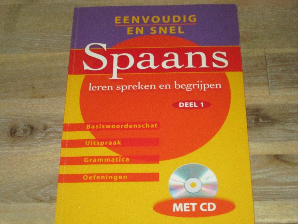 eenvoudig en snel Spaans leren spreken en begrijpen + CD, Ophalen of Verzenden, Nieuw, Non-fictie