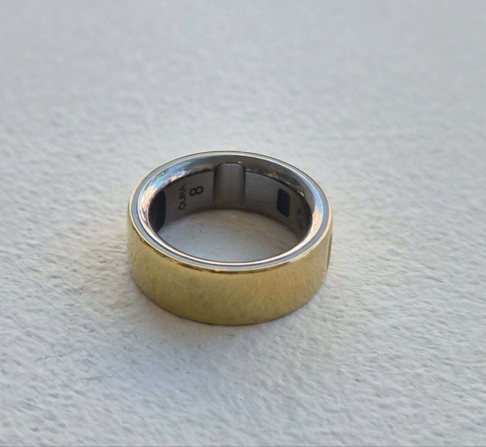 Oura Ring Gen 4 Gold - Maat 8, Ophalen of Verzenden, Zo goed als nieuw