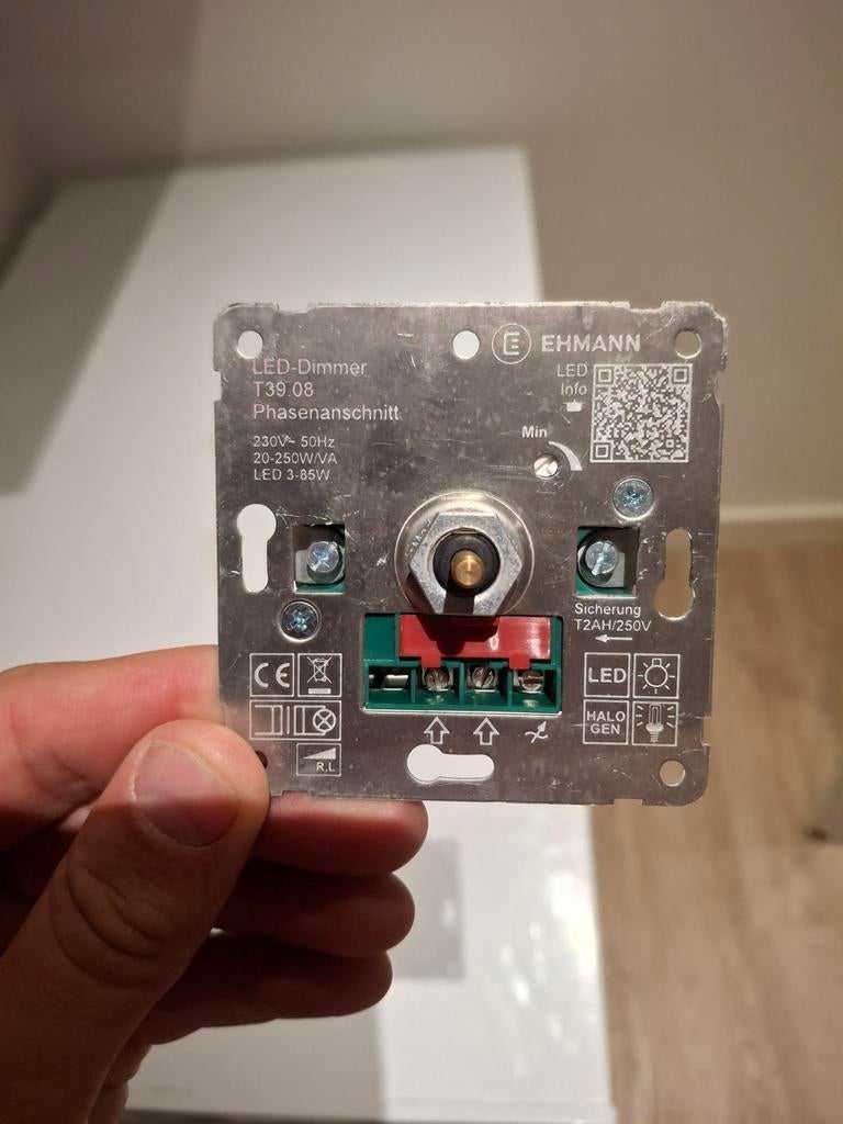Ehmann led dimmer en toebehoren, Ophalen of Verzenden, Zo goed als nieuw, Schakelaar
