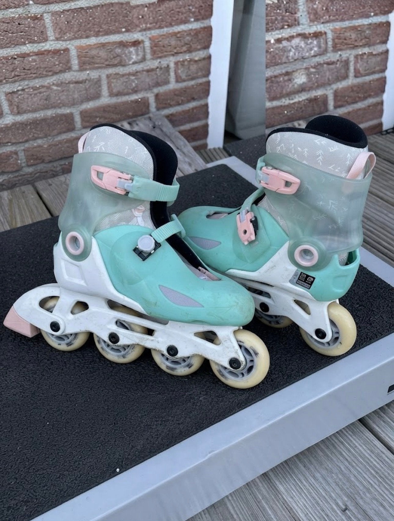 Te Koop Verstelbare inline skates maat 34-36, Ophalen, Kinderen, Inline skates 4 wielen, Verstelbaar