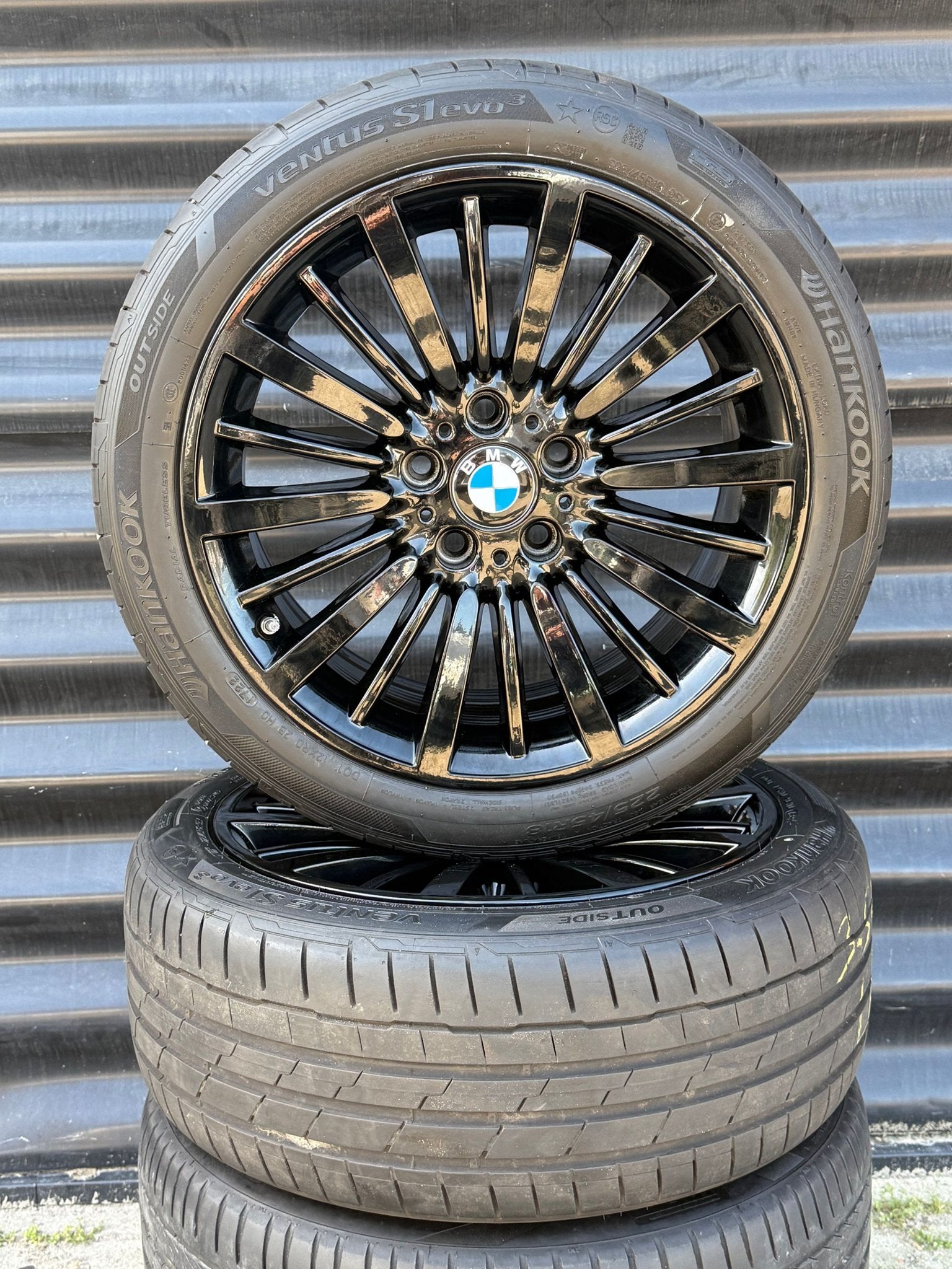 18” Orig Bmw Styling 416 F30 F31 F36 F32 Velgen Zgan Banden, Gebruikt, -, -, Banden en Velgen