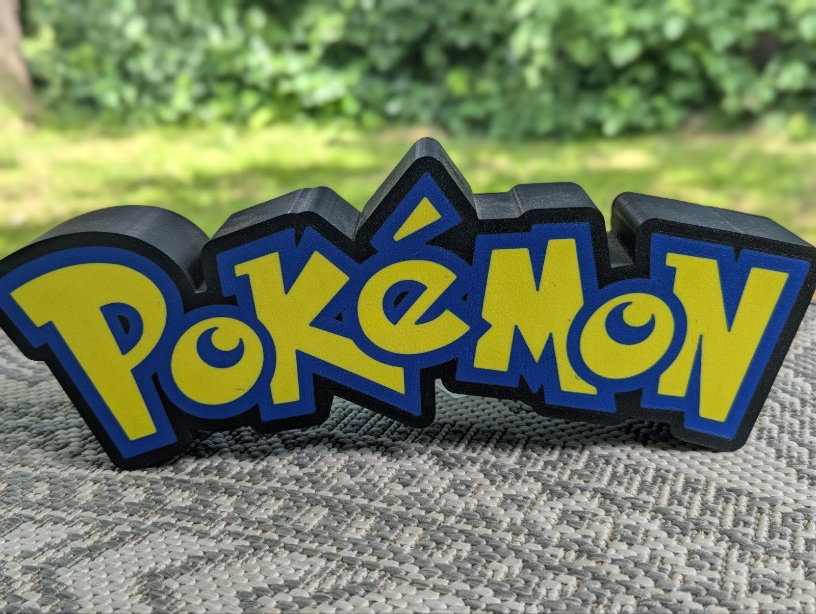 Pokemon logo met led strip., Ophalen of Verzenden