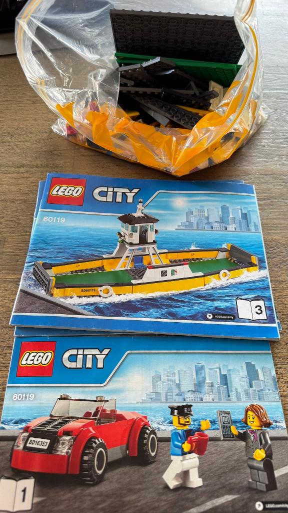 lego pont 60119, Ophalen of Verzenden