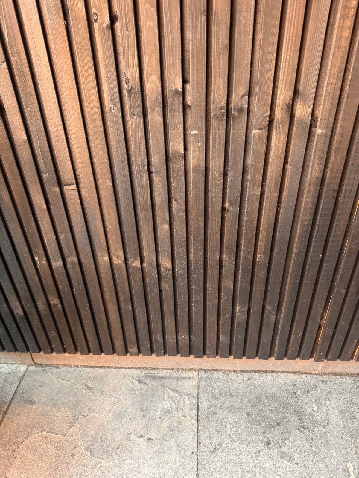 Houten lattenwand voor veranda of tuin, Ophalen, Gebruikt, Hout, 200 cm of meer