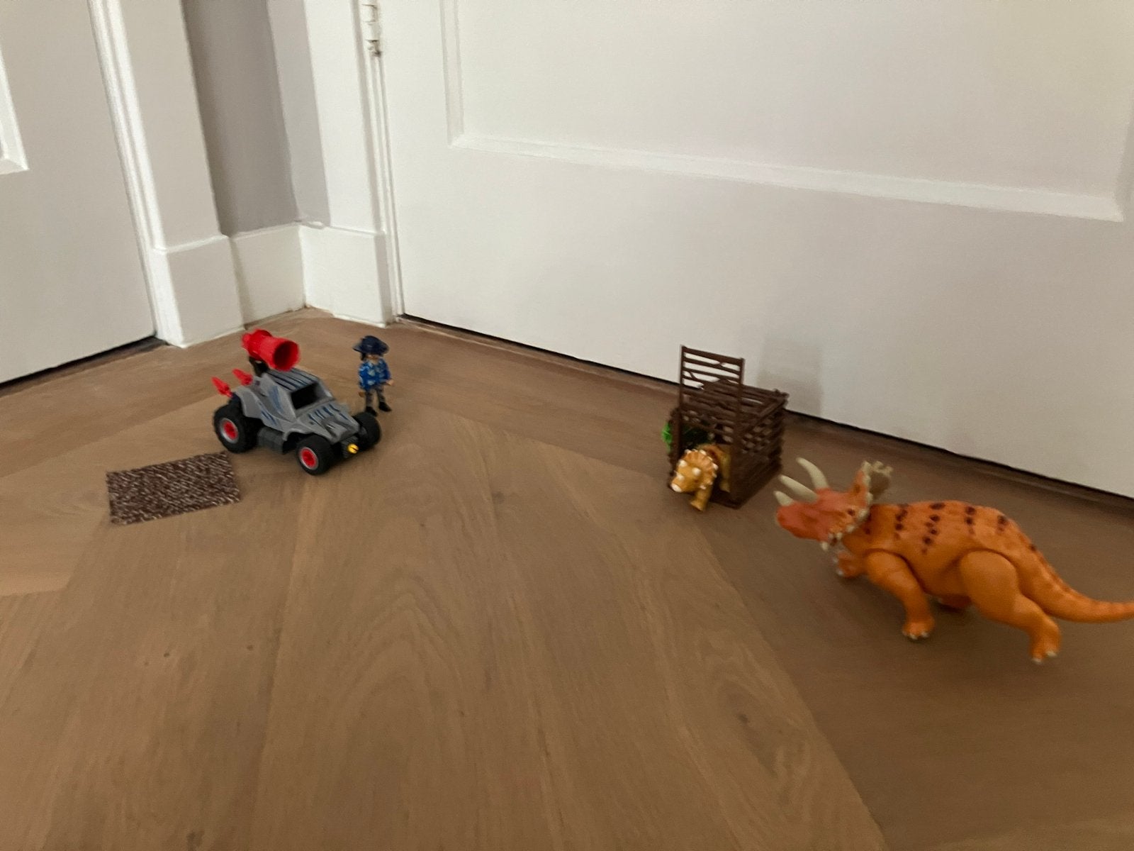 Playmobil Dino Safari Set met Jager en Dinosaurus, Ophalen, Gebruikt
