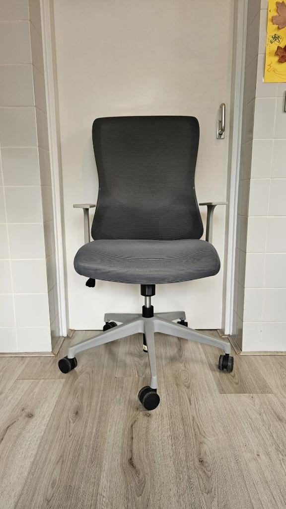 ALKOR W Professionele Bureaustoel - Grijs, Huis en Inrichting, Bureaustoelen, Zo goed als nieuw, Bureaustoel, Grijs, Ophalen