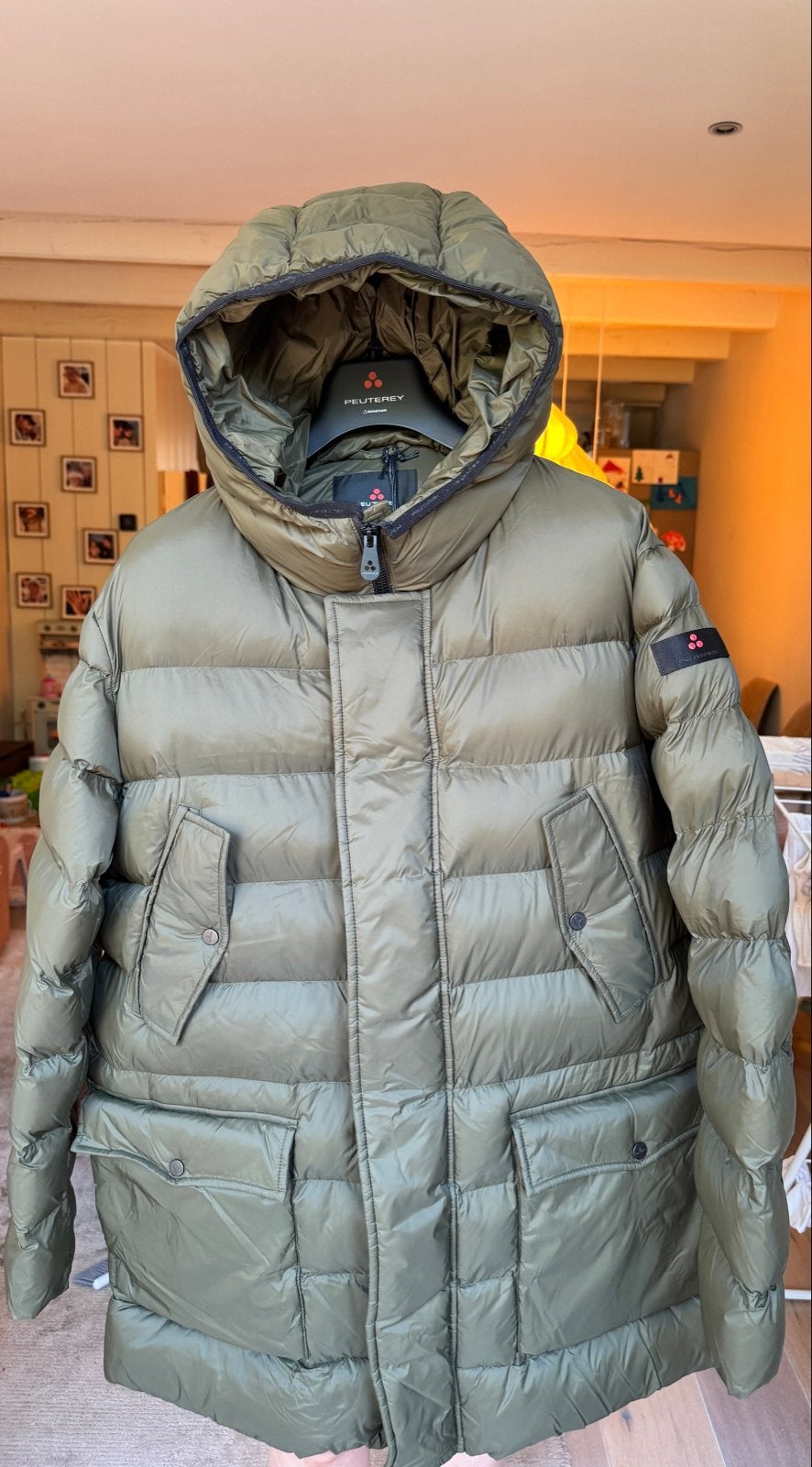 Peuterey Winterjas Heren - Nieuw met labels, Ophalen, Nieuw, Maat 48/50 (M), Groen