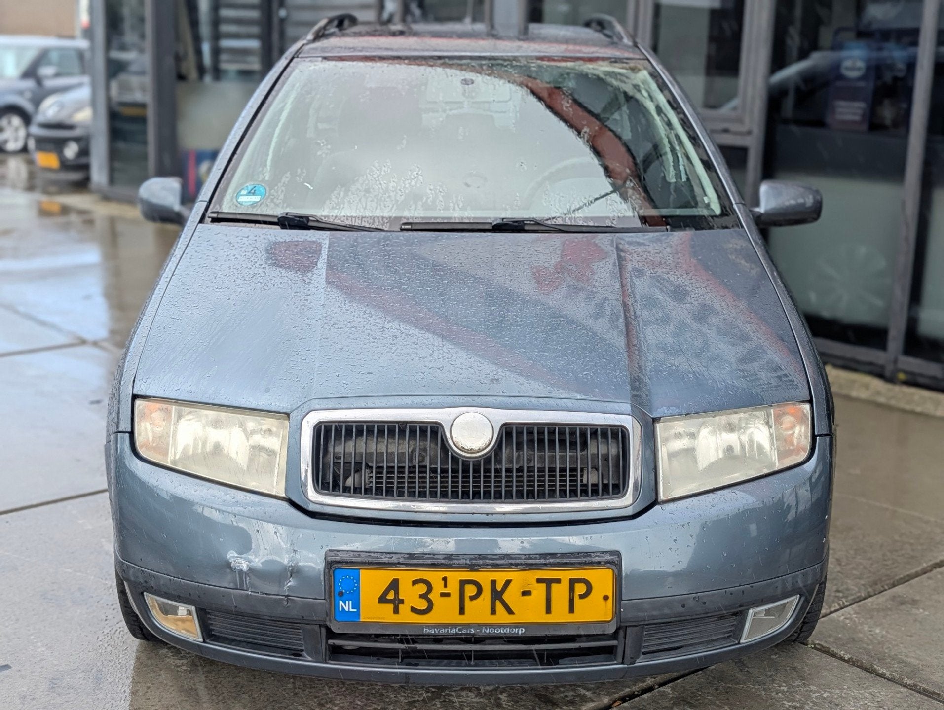 Skoda Fabia Combi 1.4-16V Choice - GEEN APK - Airco - Trekha, Auto's, Voorwielaandrijving, Gebruikt, 4 cilinders, Parkeersensor