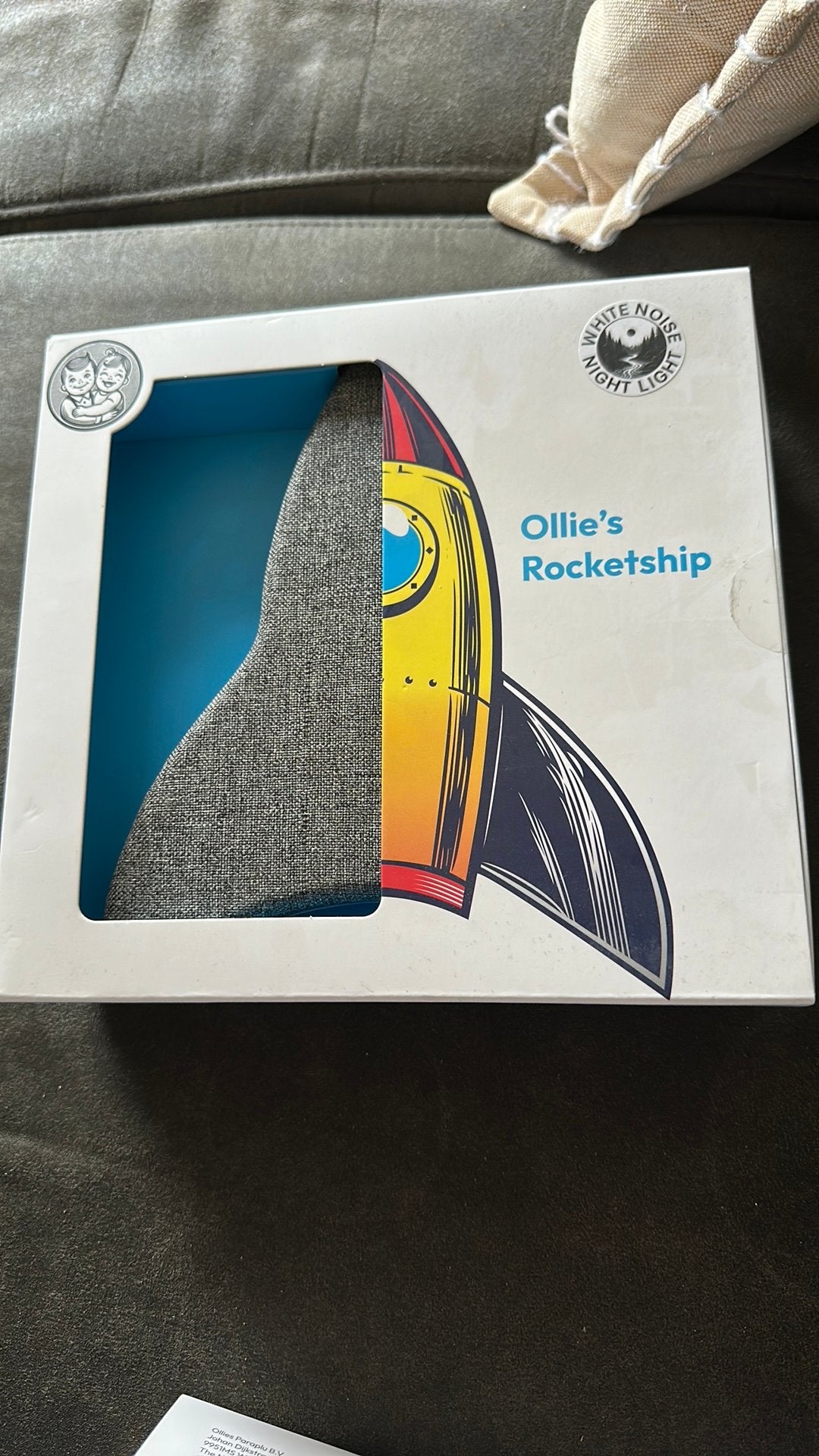 Ollie's Rocketship White Noise & Night Light, Ophalen, Nieuw, Overige typen, Met licht