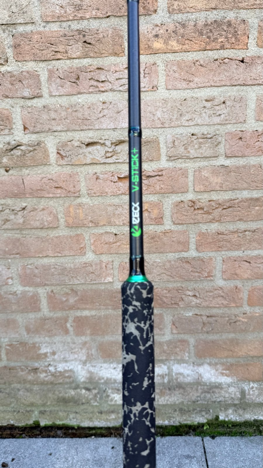 Zeck V-Stick+ meervalhengel, Ophalen, Zo goed als nieuw, Werphengel