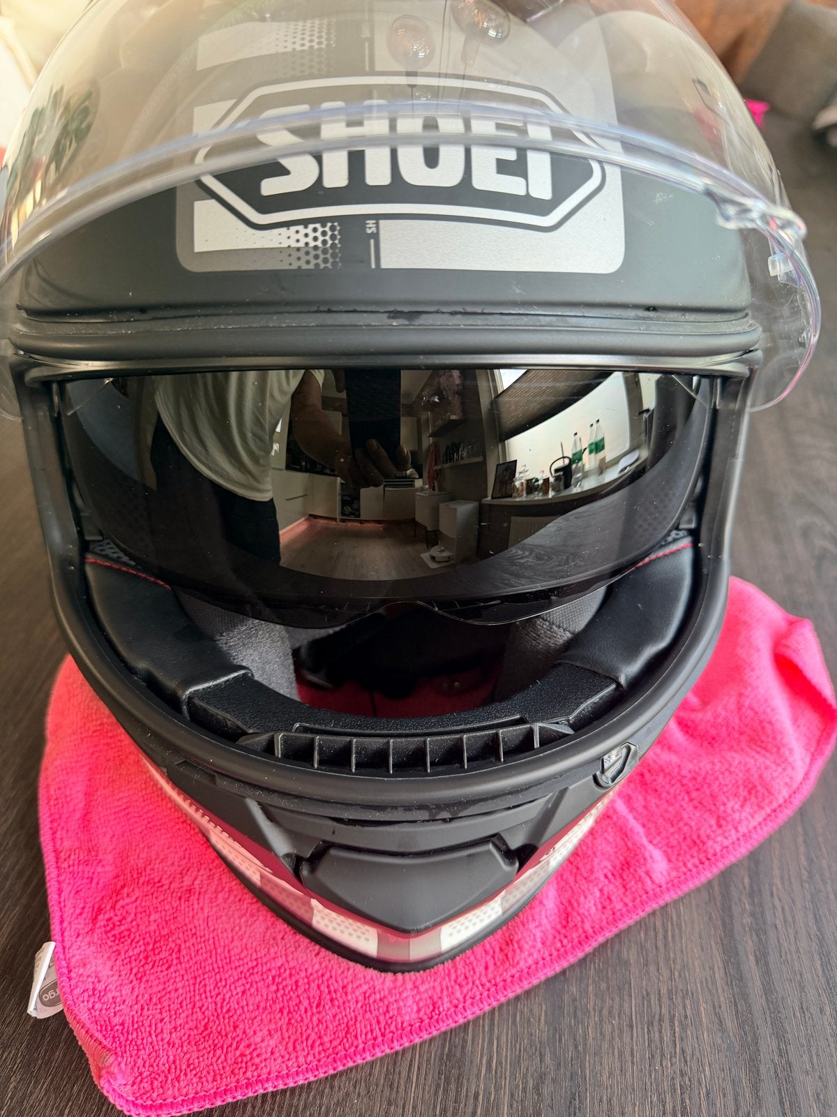 Shoei GT Air 2 XL met meekleurend en blank vizier, Motoren, Kleding | Motorhelmen, Ophalen, XL, Integraalhelm, Shoei